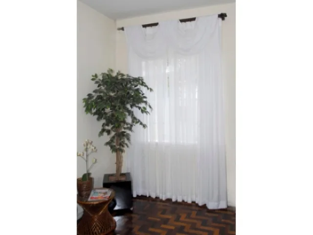 Cortina instalada em ambiente interno