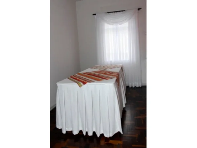 Cortina instalada em ambiente interno